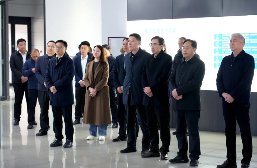 聚焦重卡大功率充电│山东省交通运输厅调研组到积成智通调研交流 聚焦重卡大功率充电│山东省交通运输厅调研组到积成智通调研交流